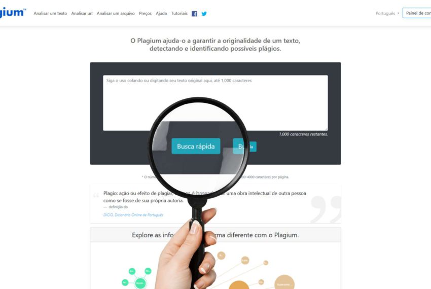 Introdução ao Plagium e como usar a ferramenta de verificação de plágio